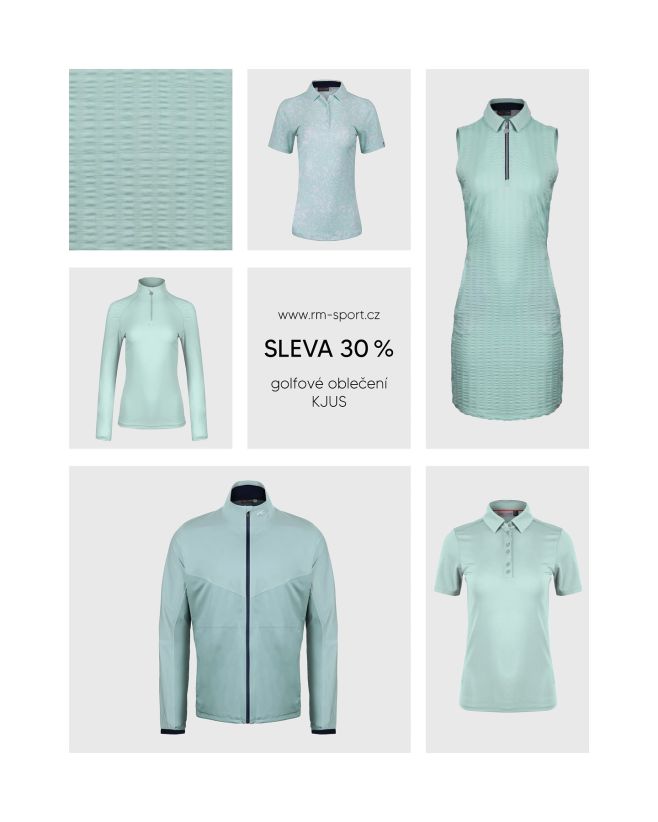 Barva @kjus Cucumber Ice🥒 Krásná letní barva jak v pánské, tak i v dámské kolekci. Co myslíte?😝🧐 #golf #ceskygolf...